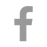 Grey Facebook Icon